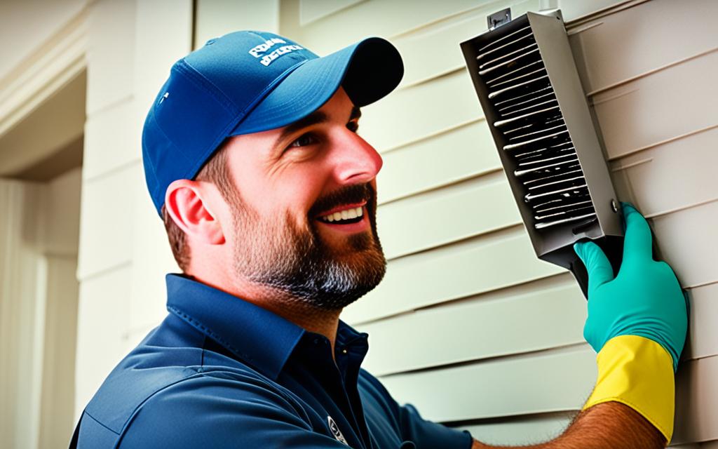 Dryer vent professional cleaning