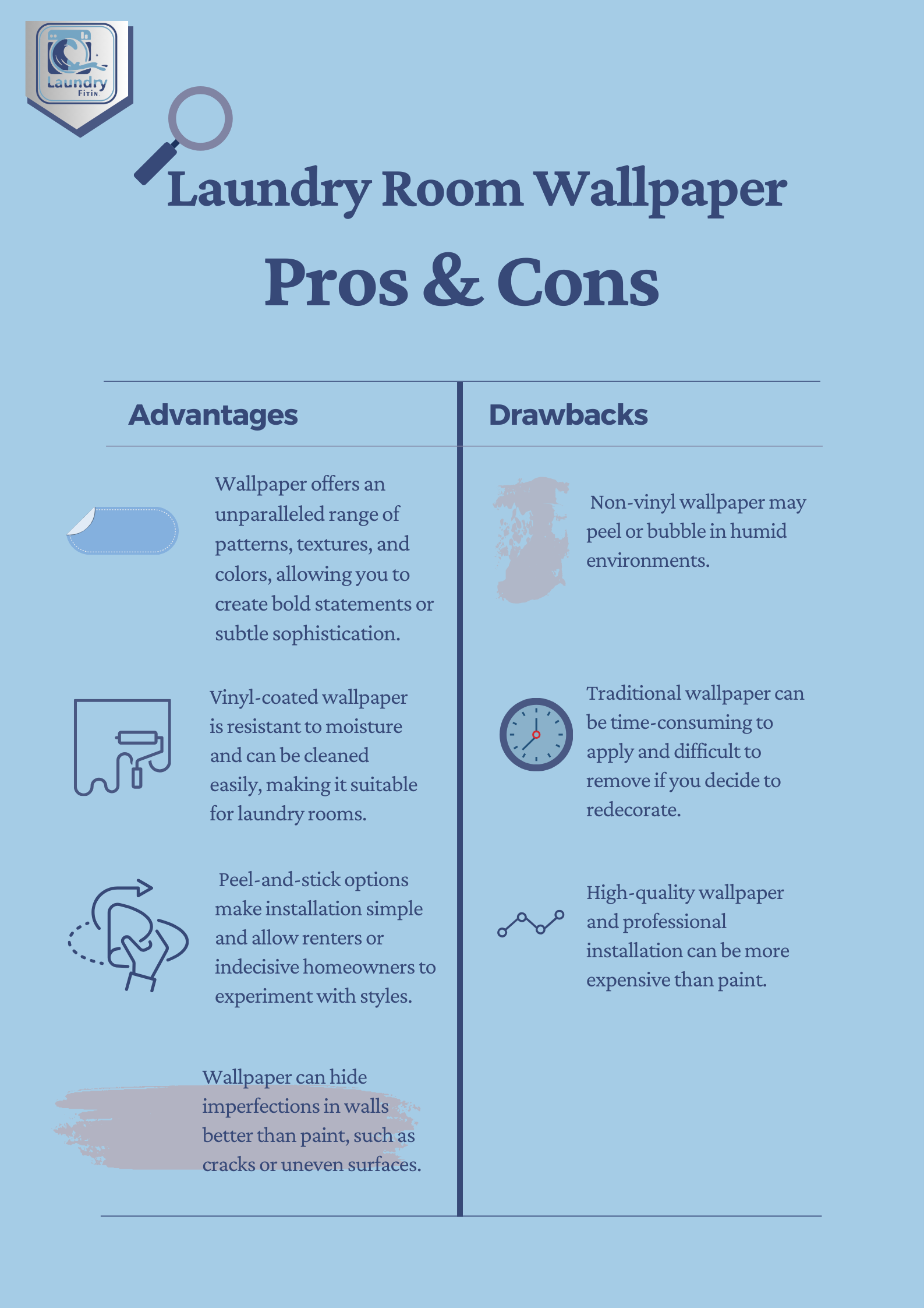 Wallpaper pros and cons